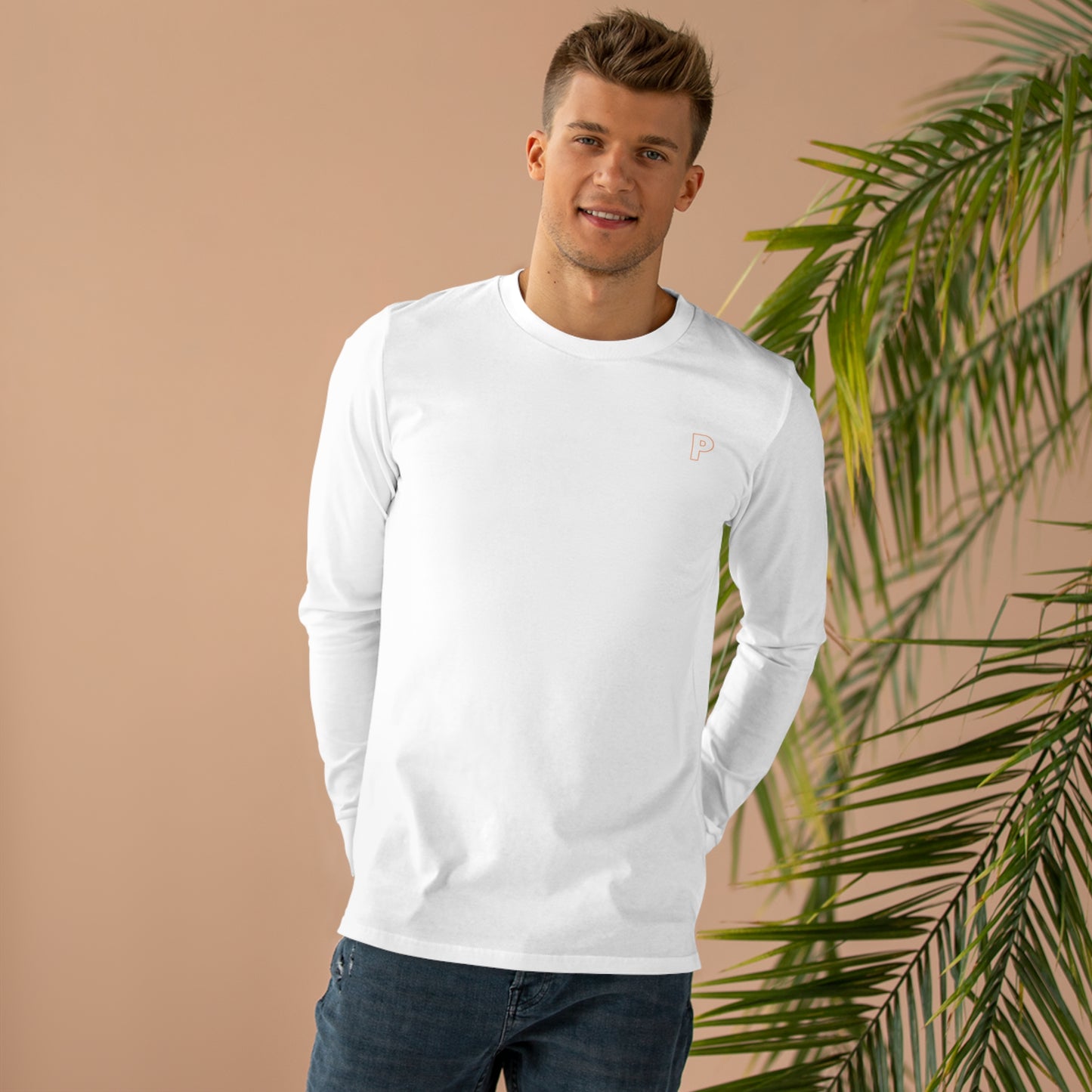 Simple P Long sleeve Tee
