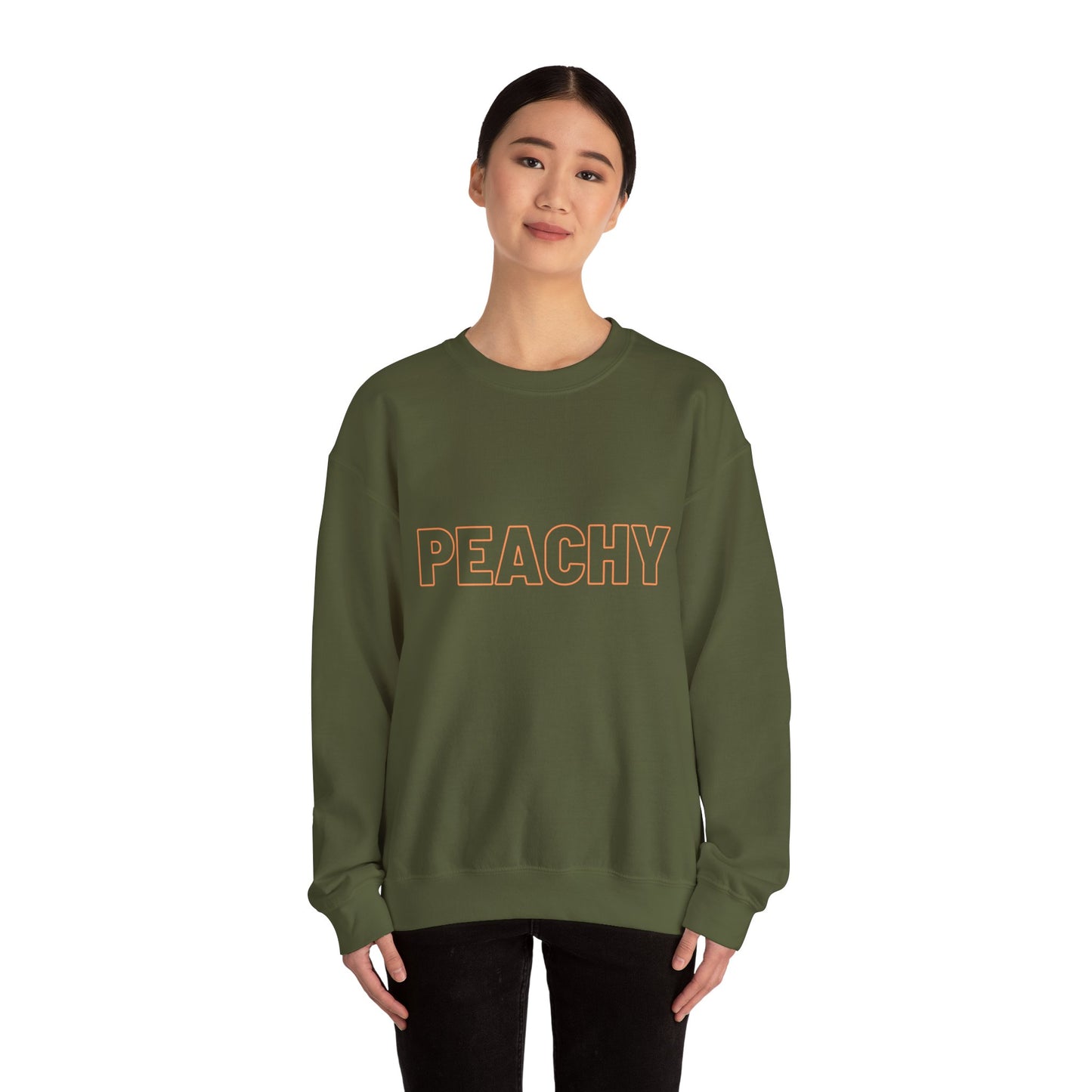 PEACHY Crewneck Sweatshirt