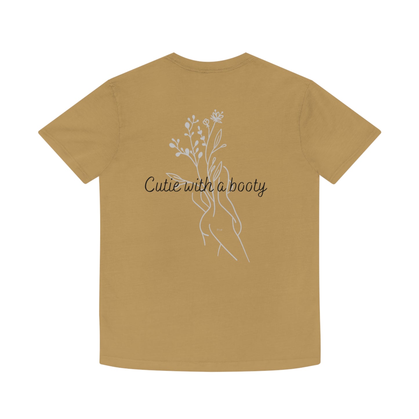 Cutie with a booty Faded Shirt