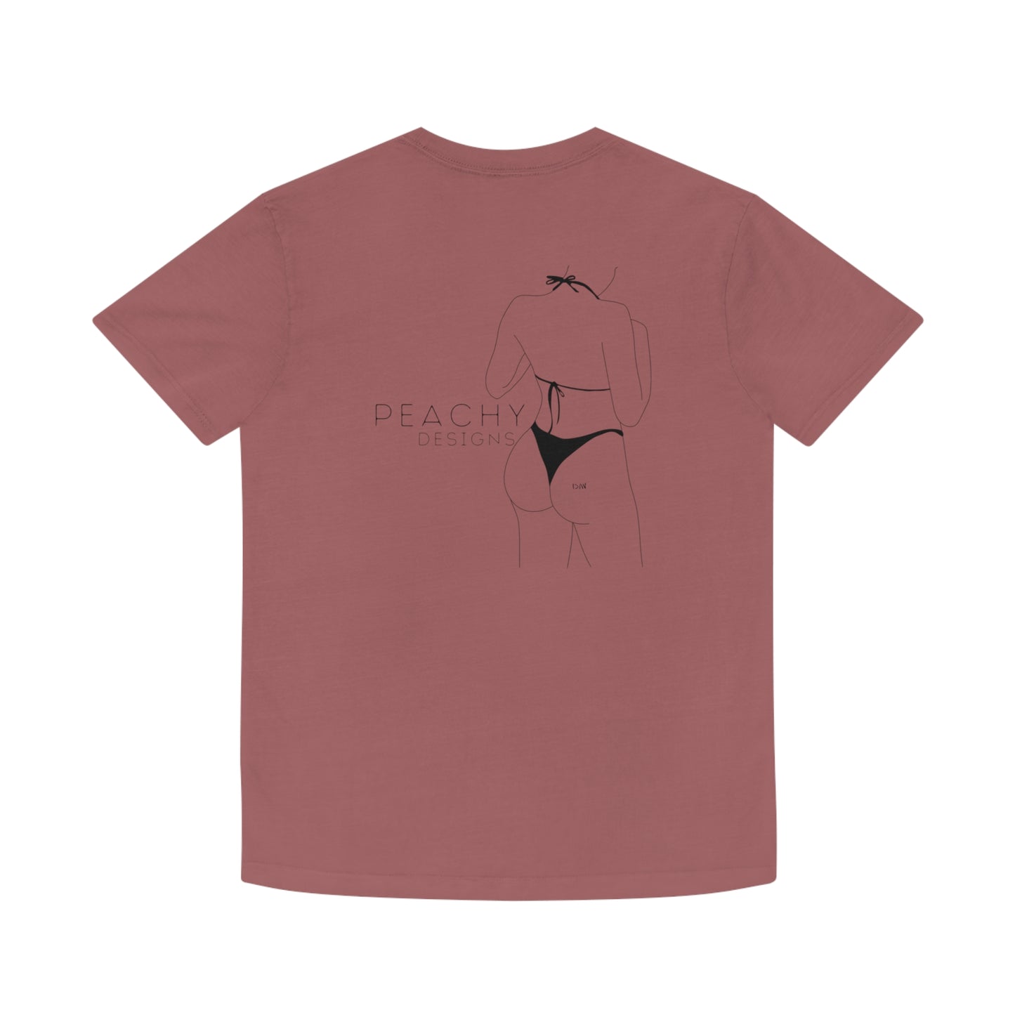 Peachy Designs Peach Faded Shirt