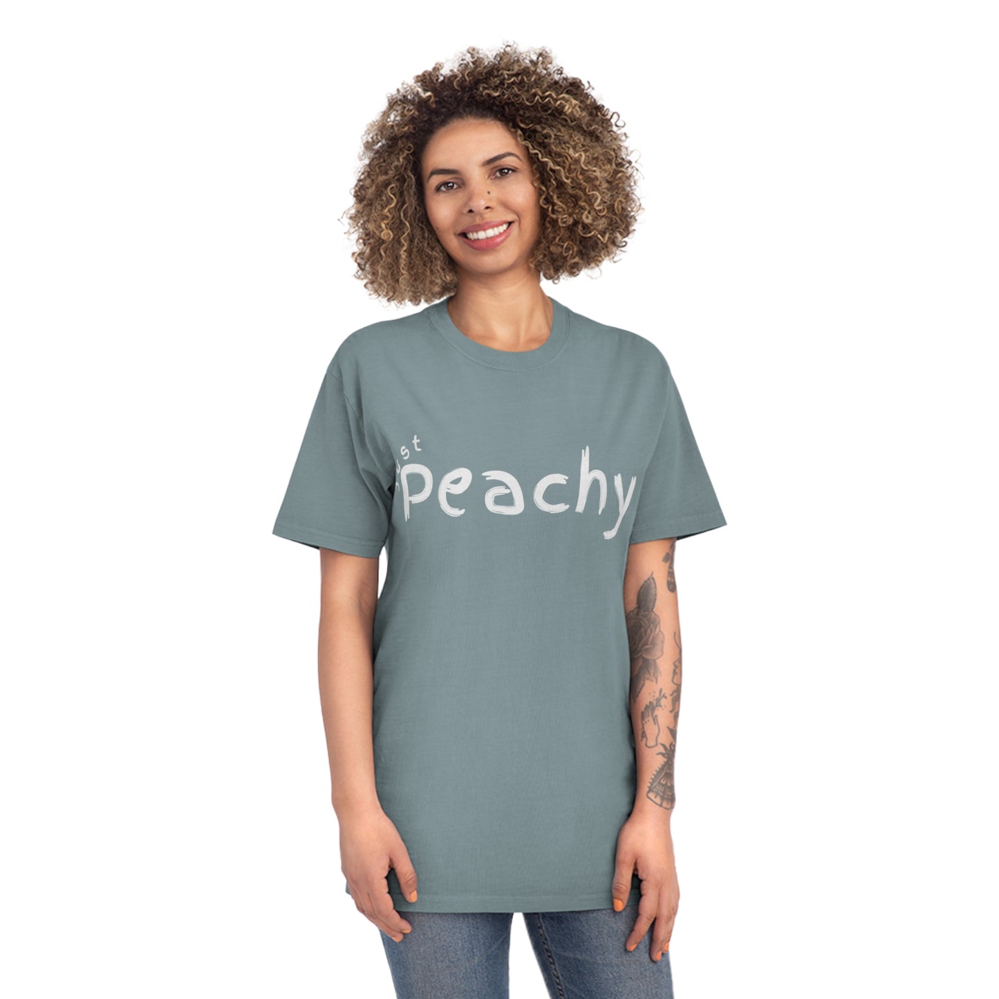 Just Peachy Faded Shirt