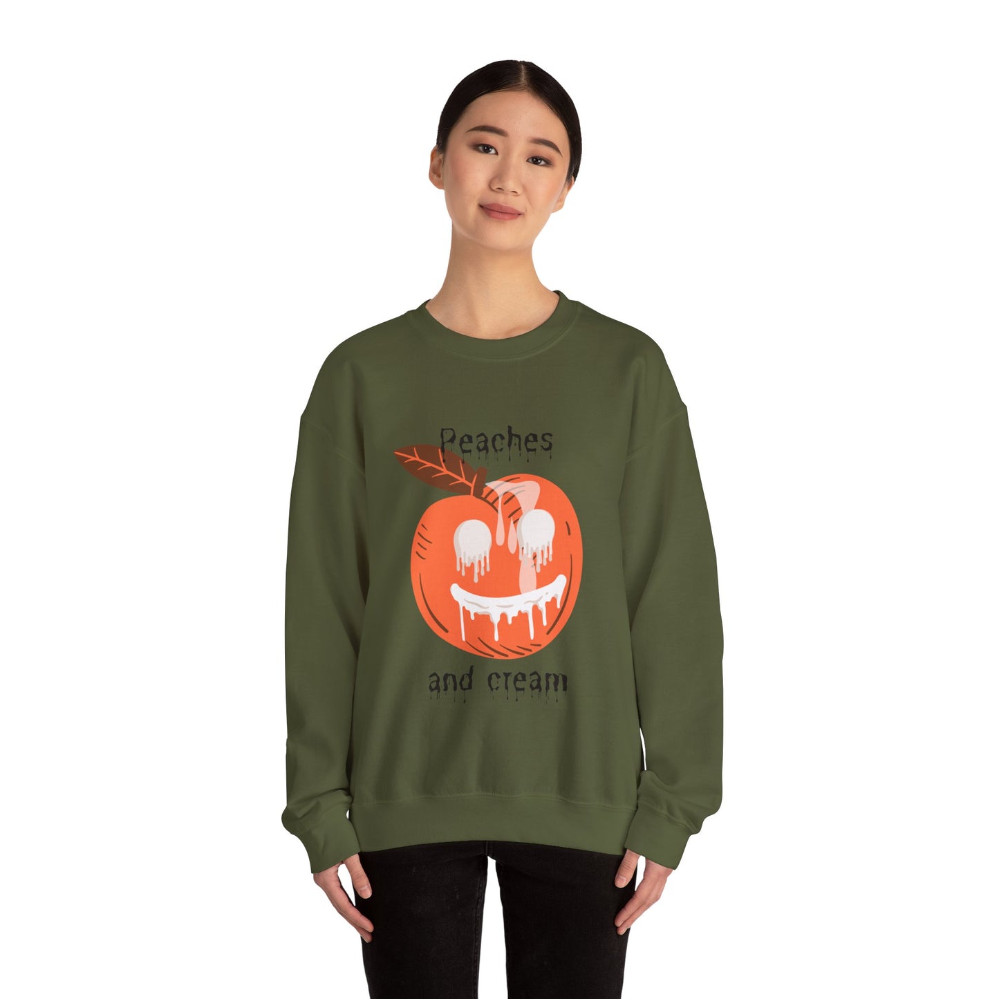 Peaches and cream Crewneck Sweatshirt