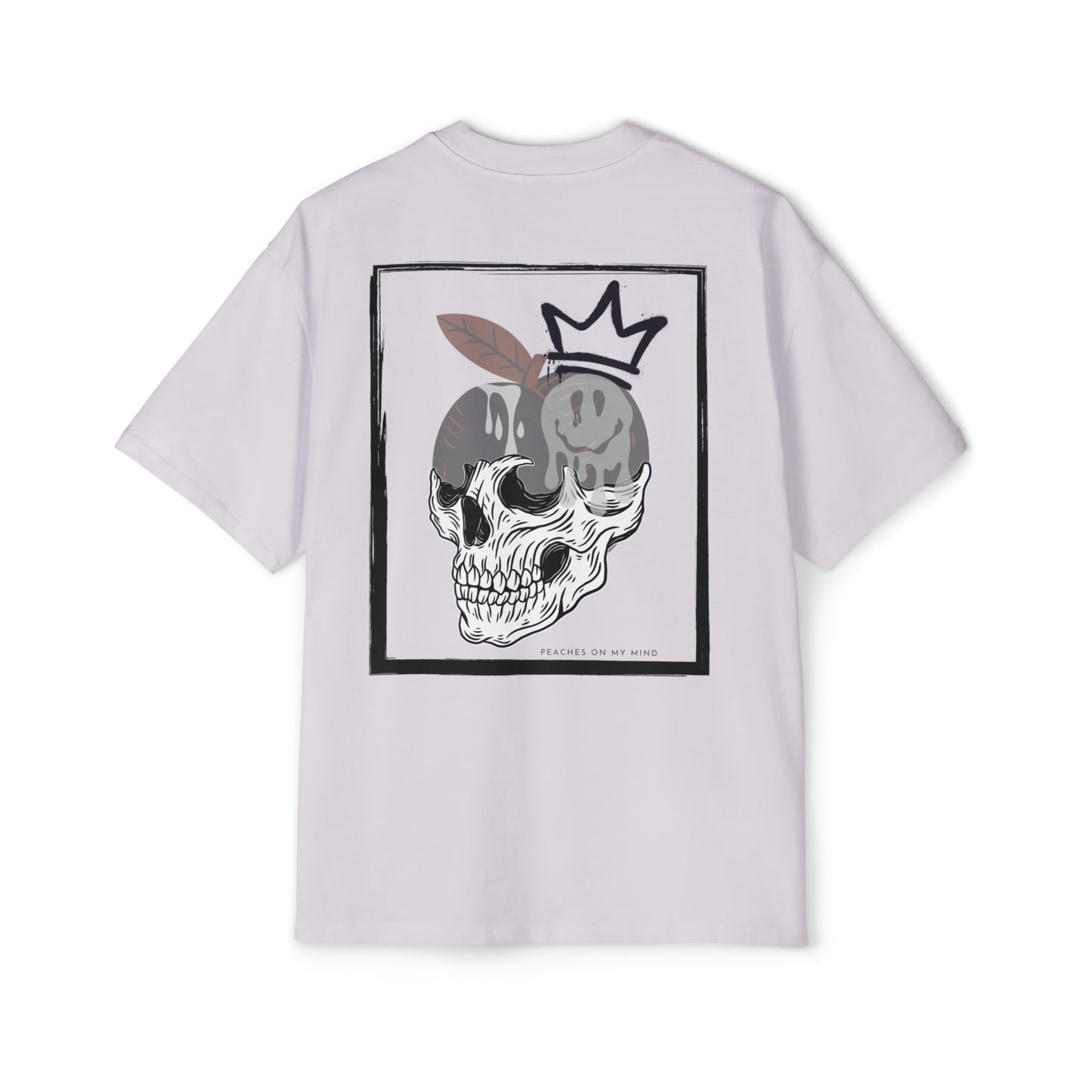Peaches on my mind Heavy Oversized Tee