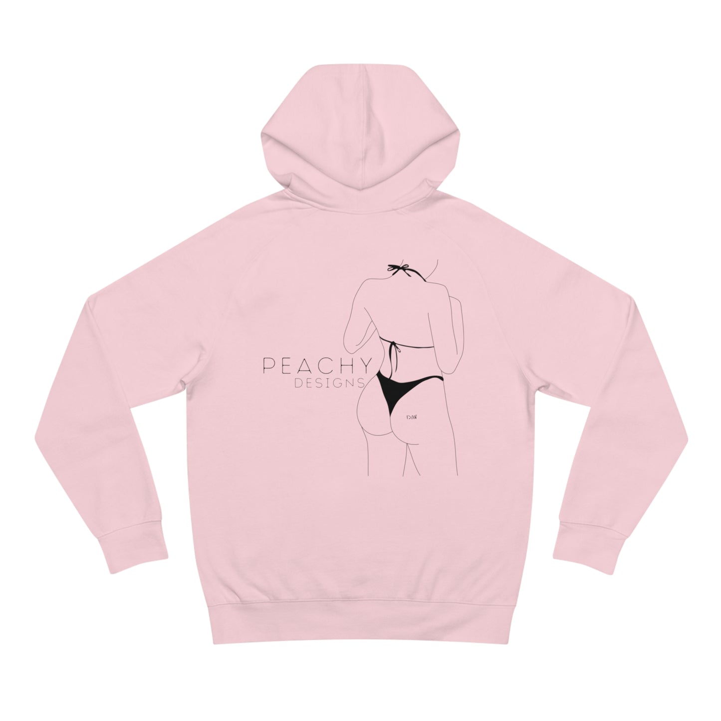 Peachy Designs Peach Unisex Hoodie