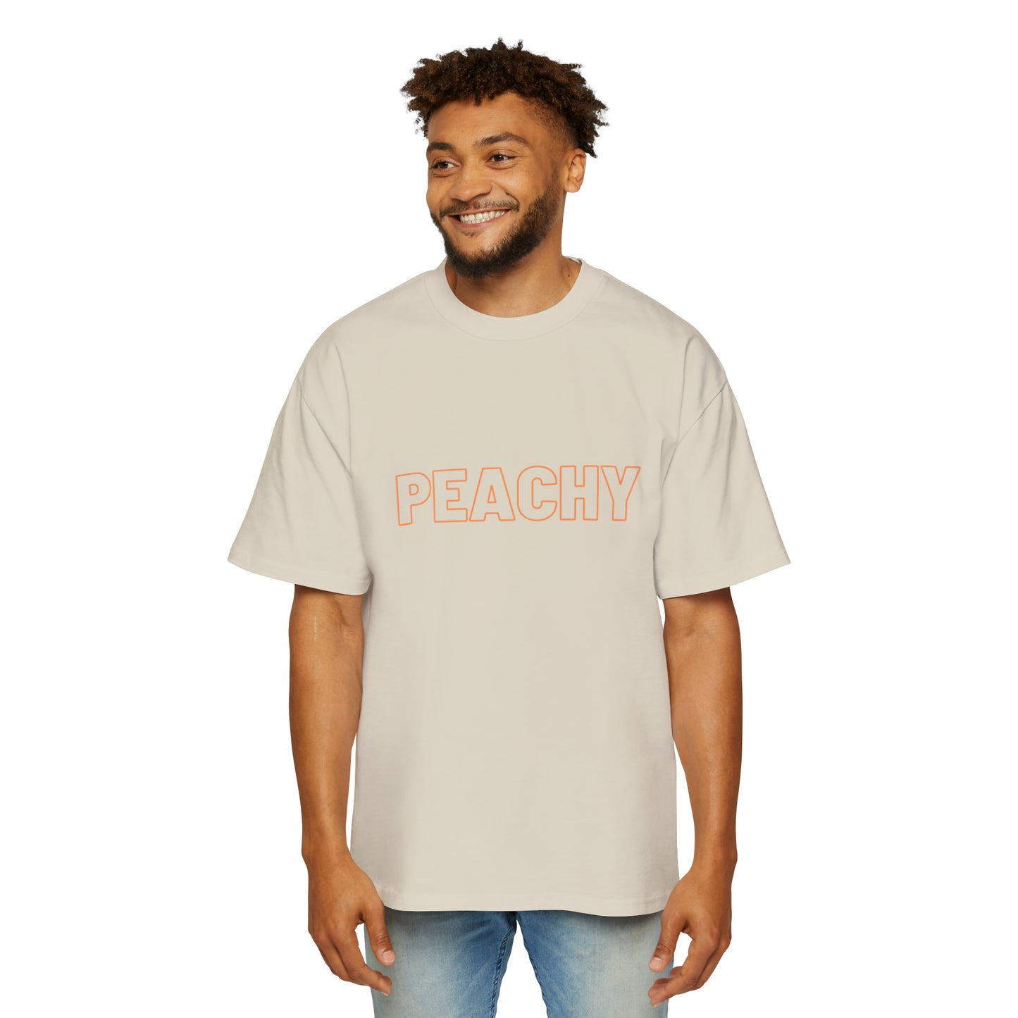 Peachy Heavy Oversized Tee