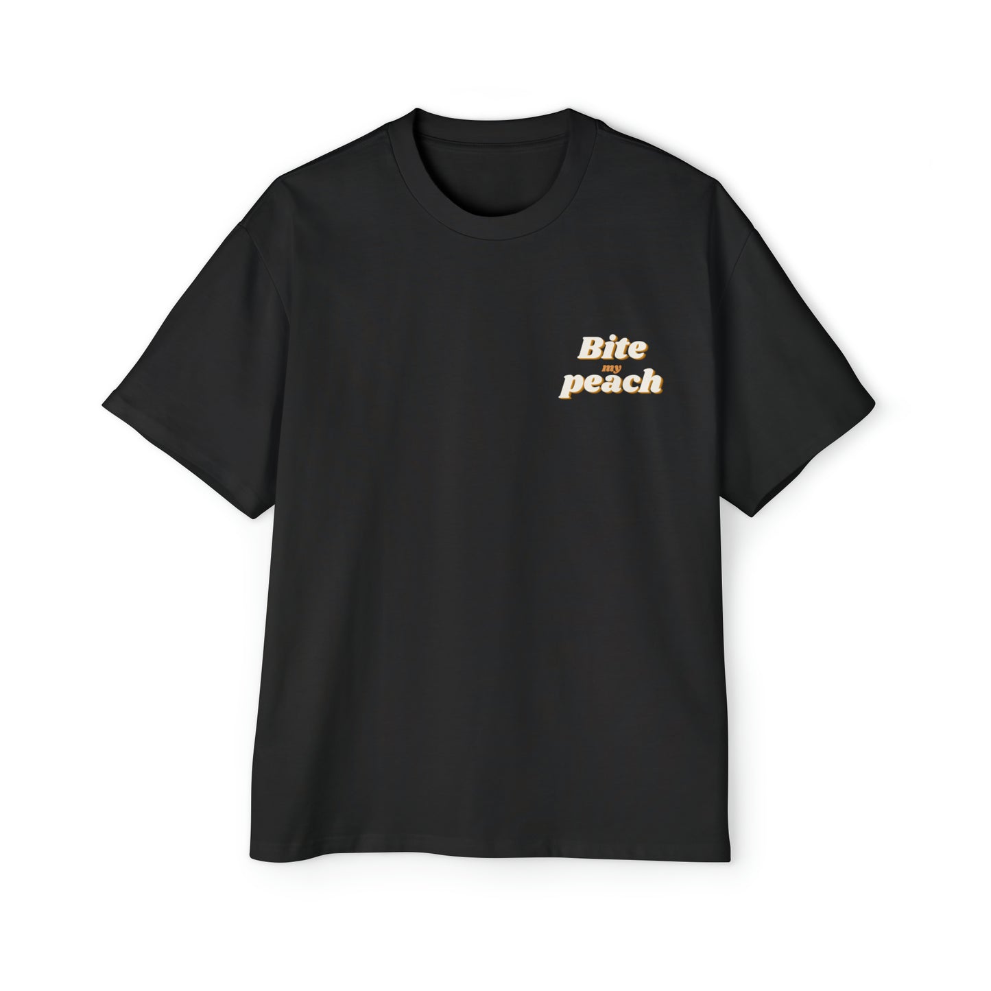 Bite my peach Heavy Oversized Tee