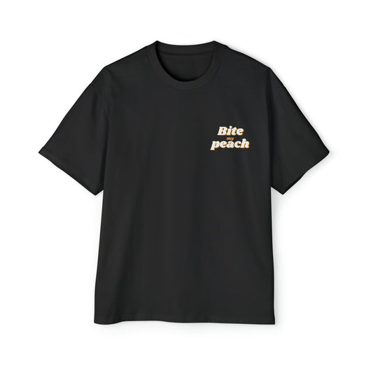 Bite my peach Heavy Oversized Tee