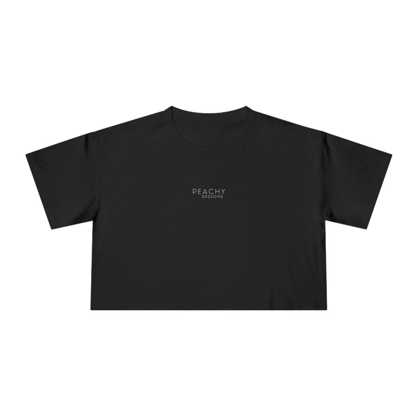 Peaches on my mind Women's Crop Tee