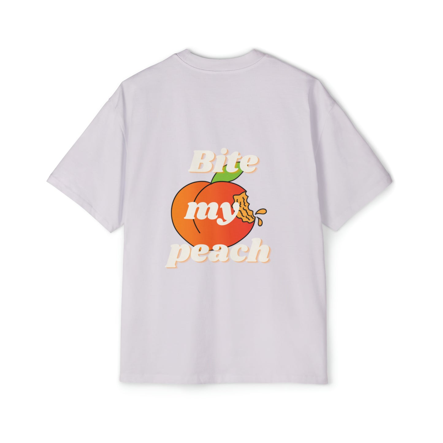 Bite my peach Heavy Oversized Tee