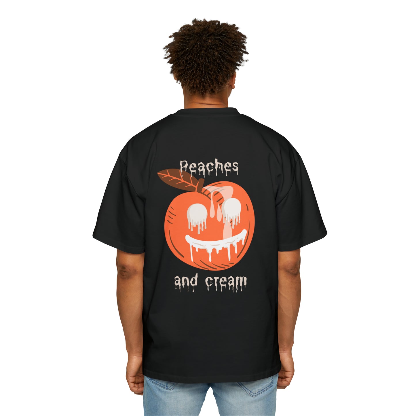 Peaches and Cream Heavy Oversized Tee