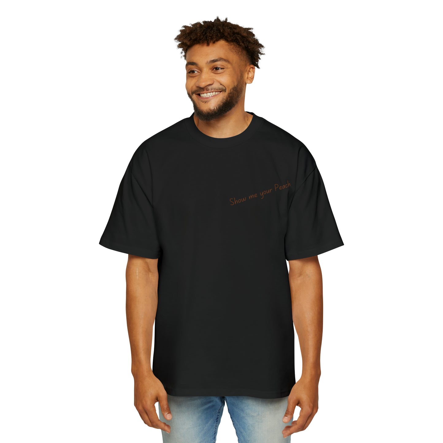 Show me your peach Heavy Oversized Tee