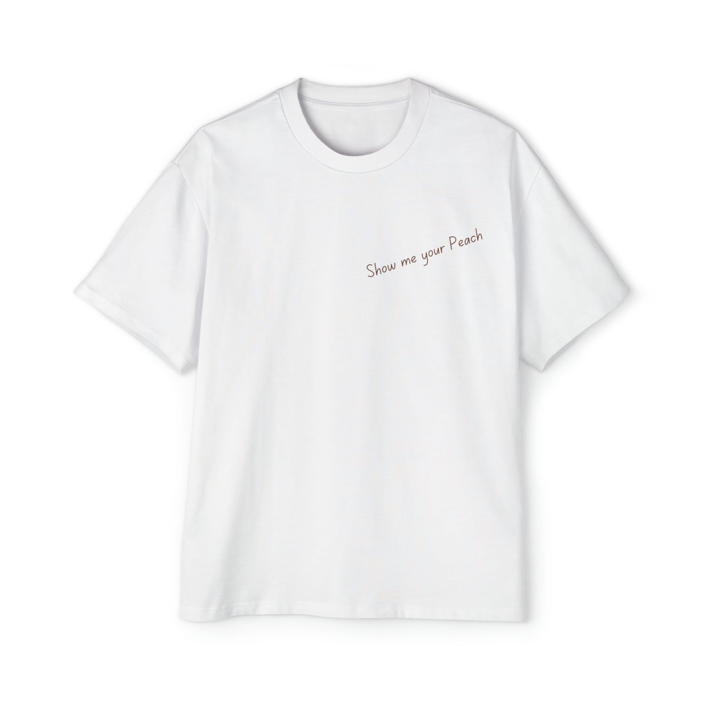 Show me your peach Heavy Oversized Tee