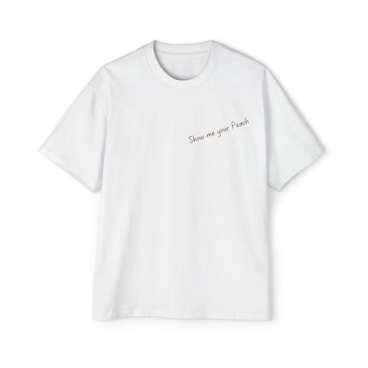 Show me your peach Heavy Oversized Tee