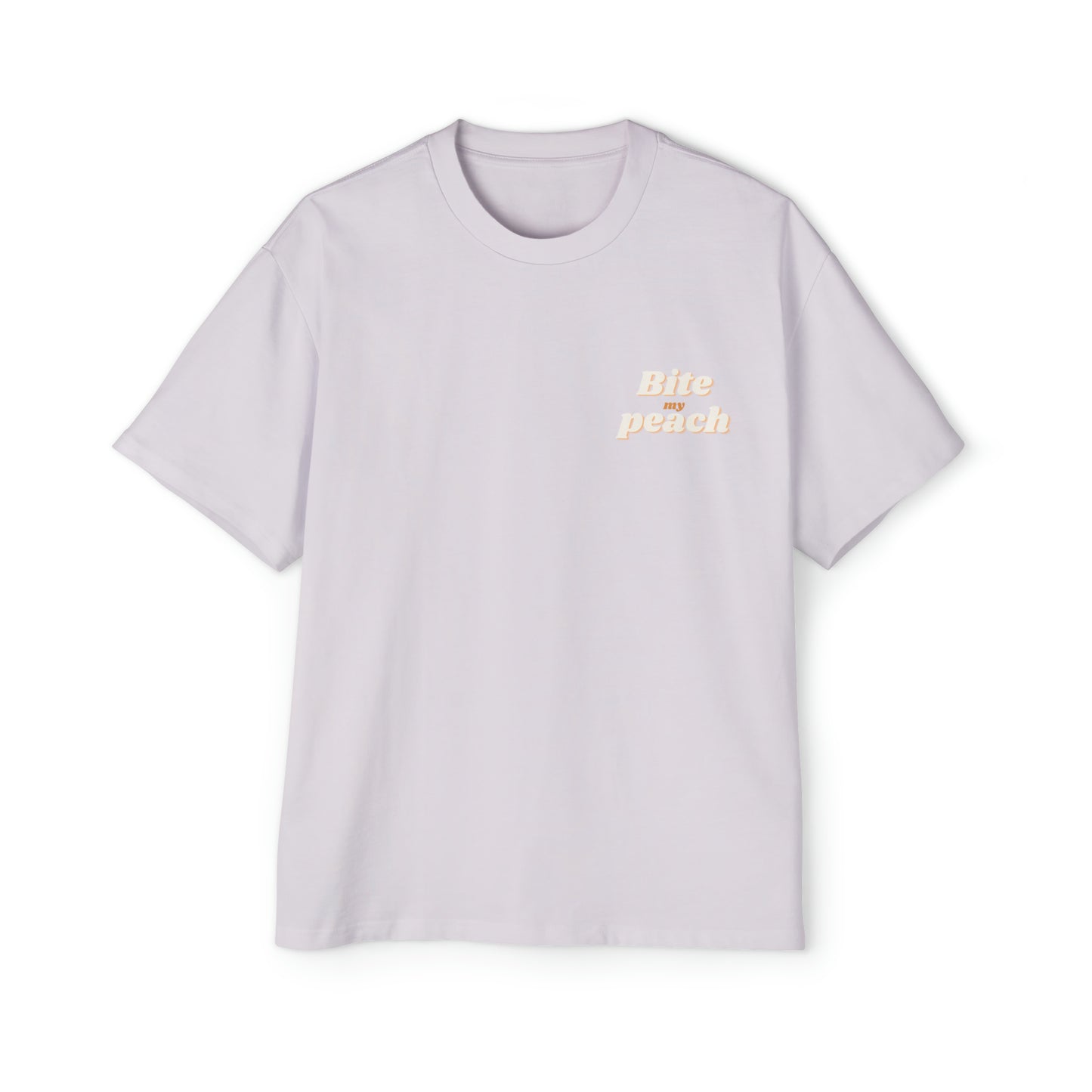 Bite my peach Heavy Oversized Tee