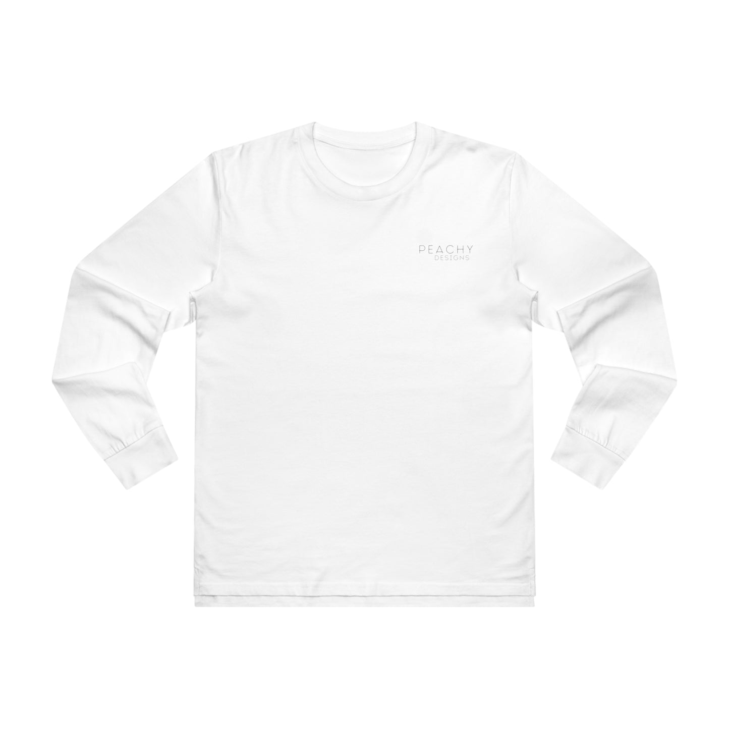 Peachy Designs Peach Long sleeve Tee