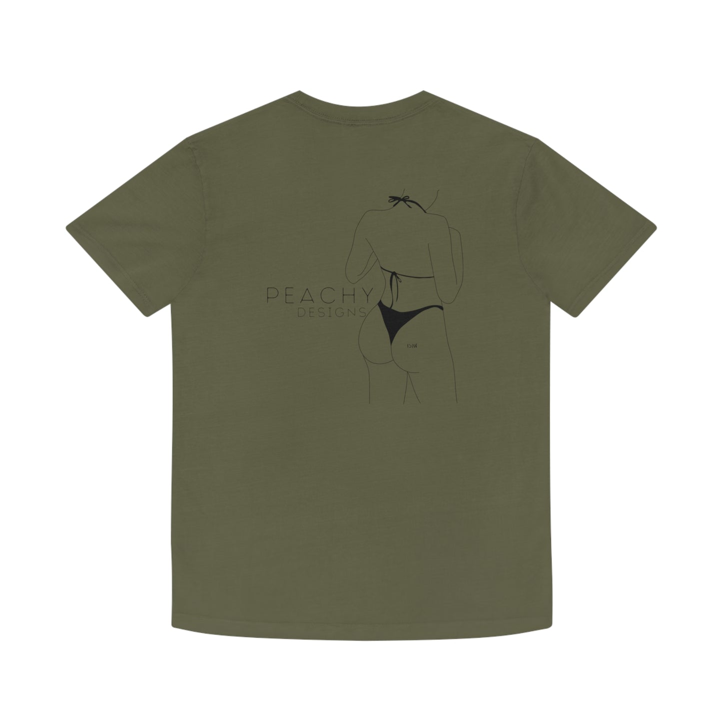 Peachy Designs Peach Faded Shirt