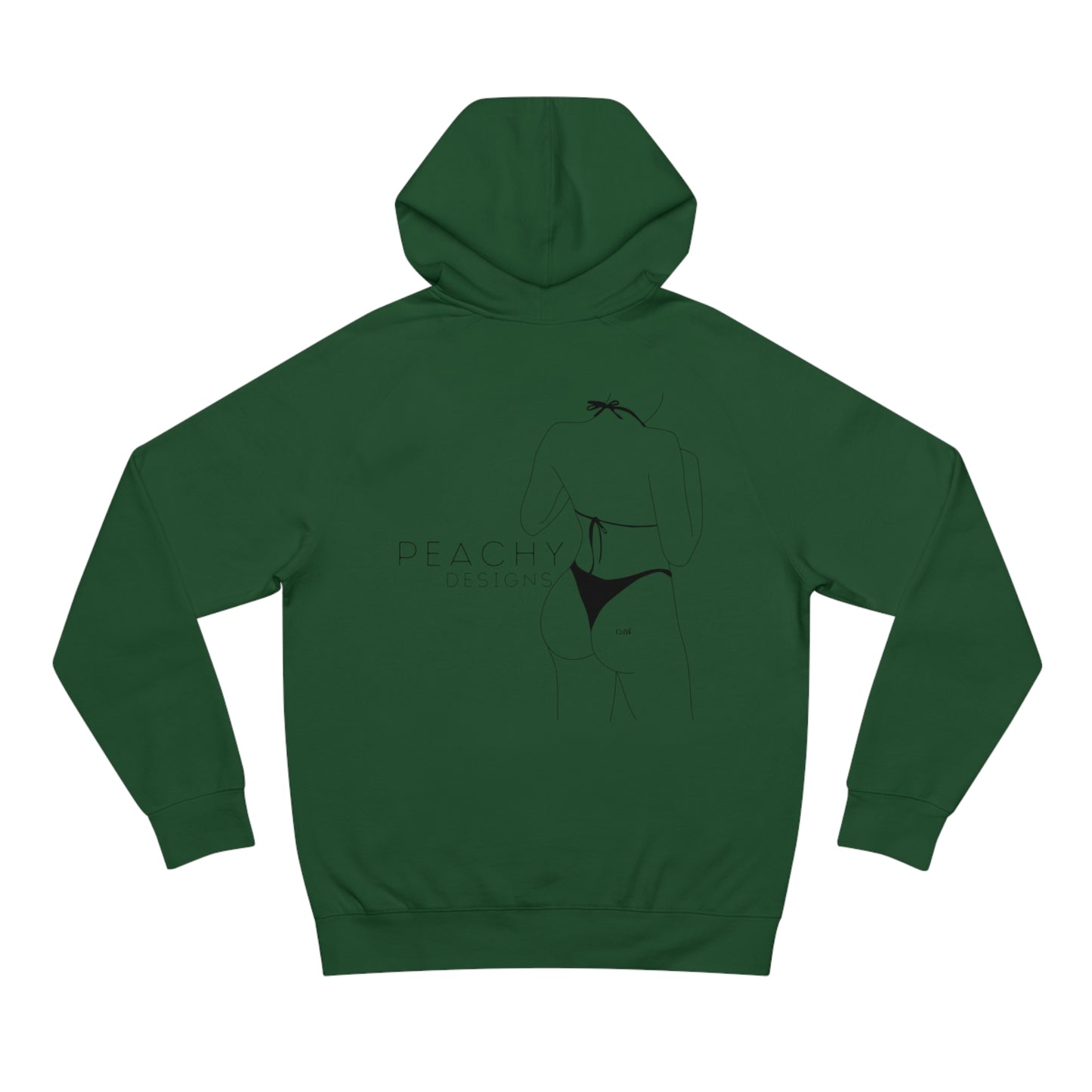 Peachy Designs Peach Unisex Hoodie