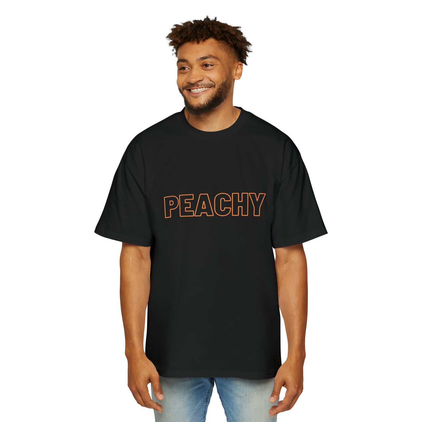 Peachy Heavy Oversized Tee