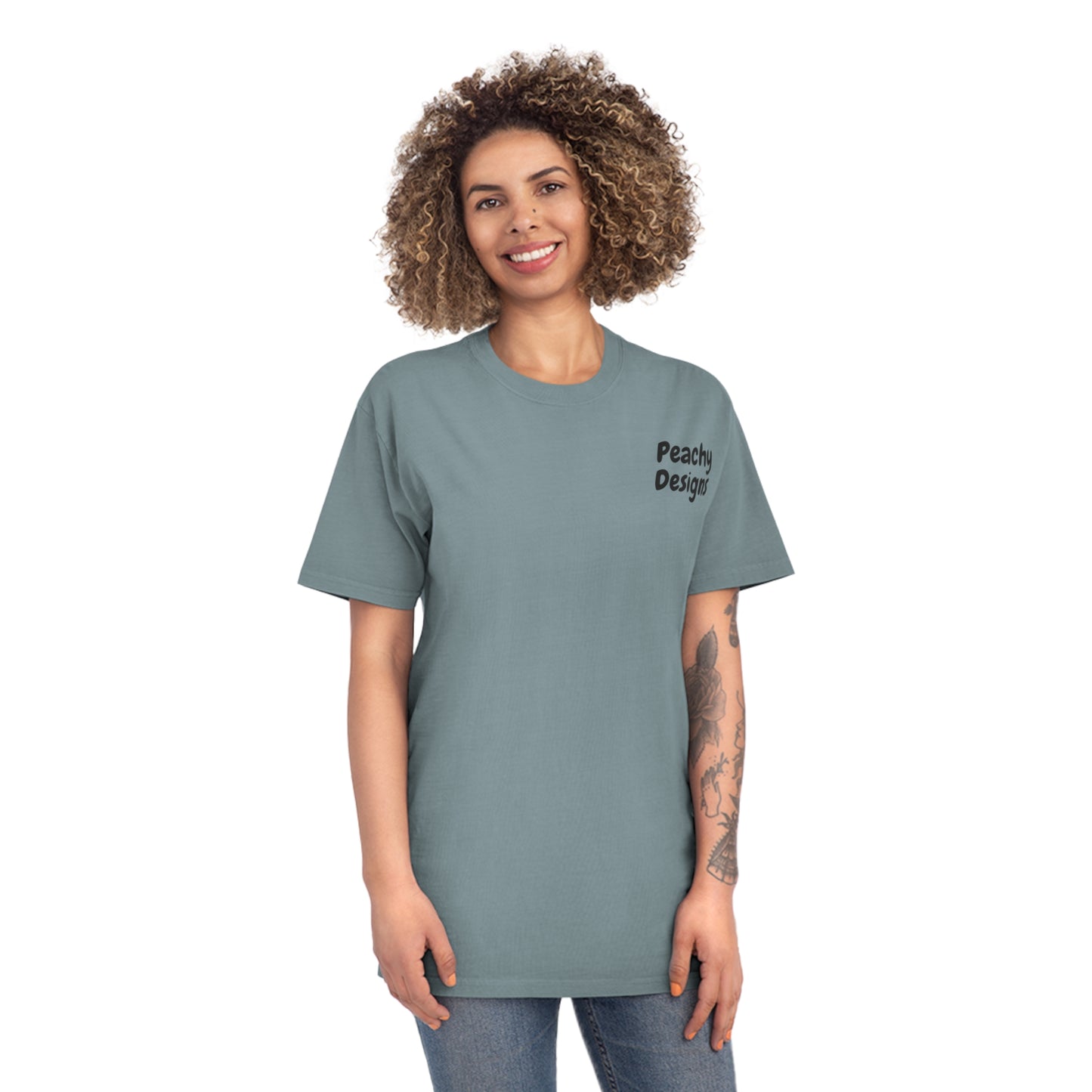 Resting Peach Face Faded Shirt