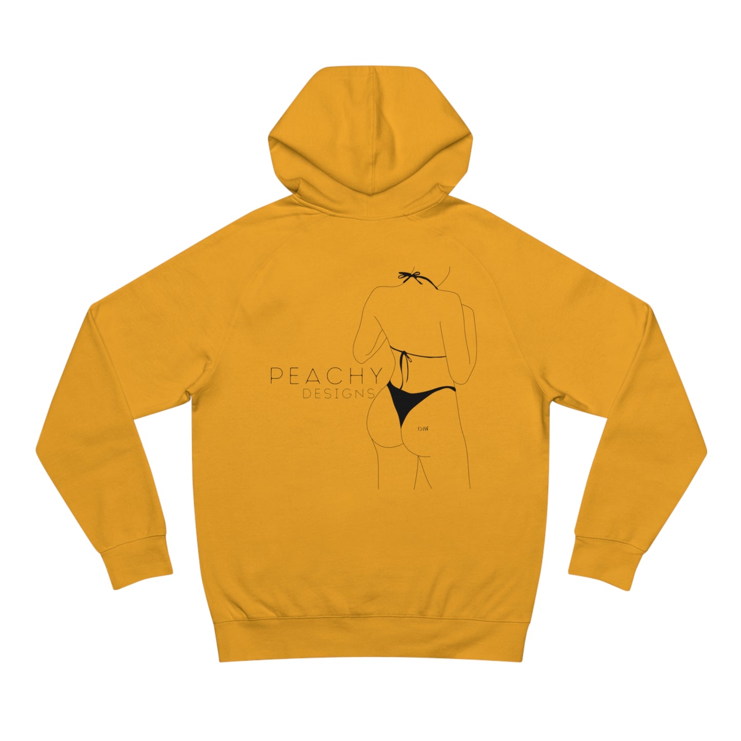 Peachy Designs Peach Unisex Hoodie