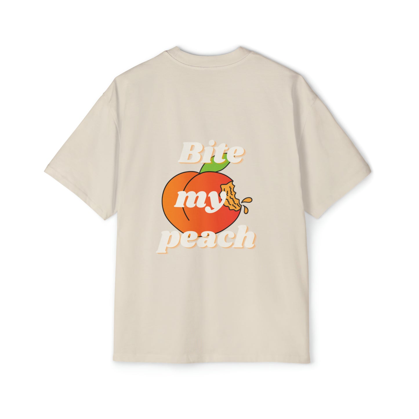 Bite my peach Heavy Oversized Tee