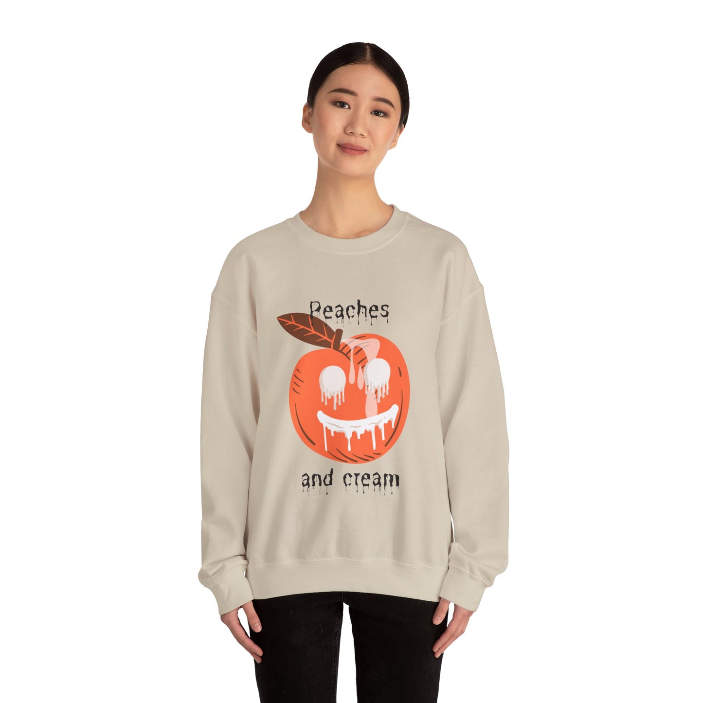Peaches and cream Crewneck Sweatshirt