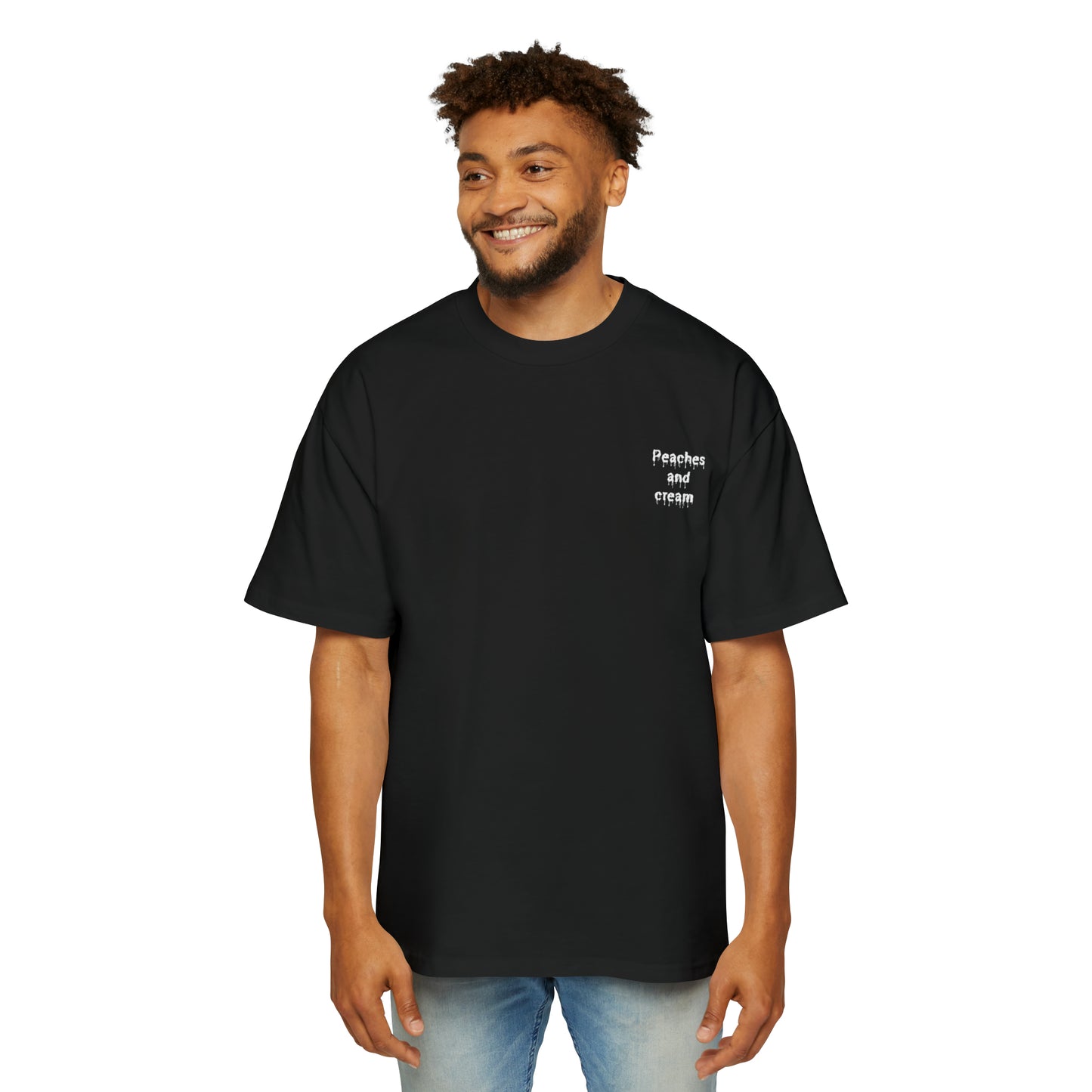 Peaches and Cream Heavy Oversized Tee