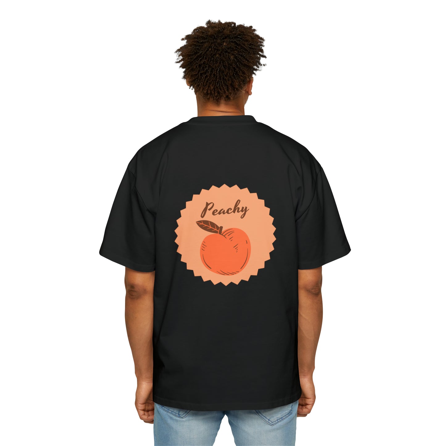 Show me your peach Heavy Oversized Tee