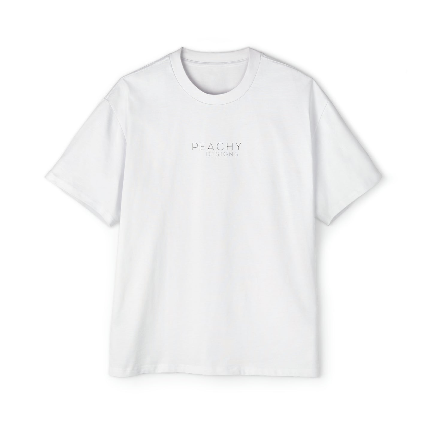 Peachy Designs Peach Heavy Oversized Tee