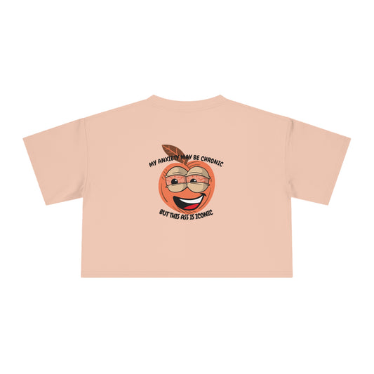 Iconic ass Women's Crop Tee