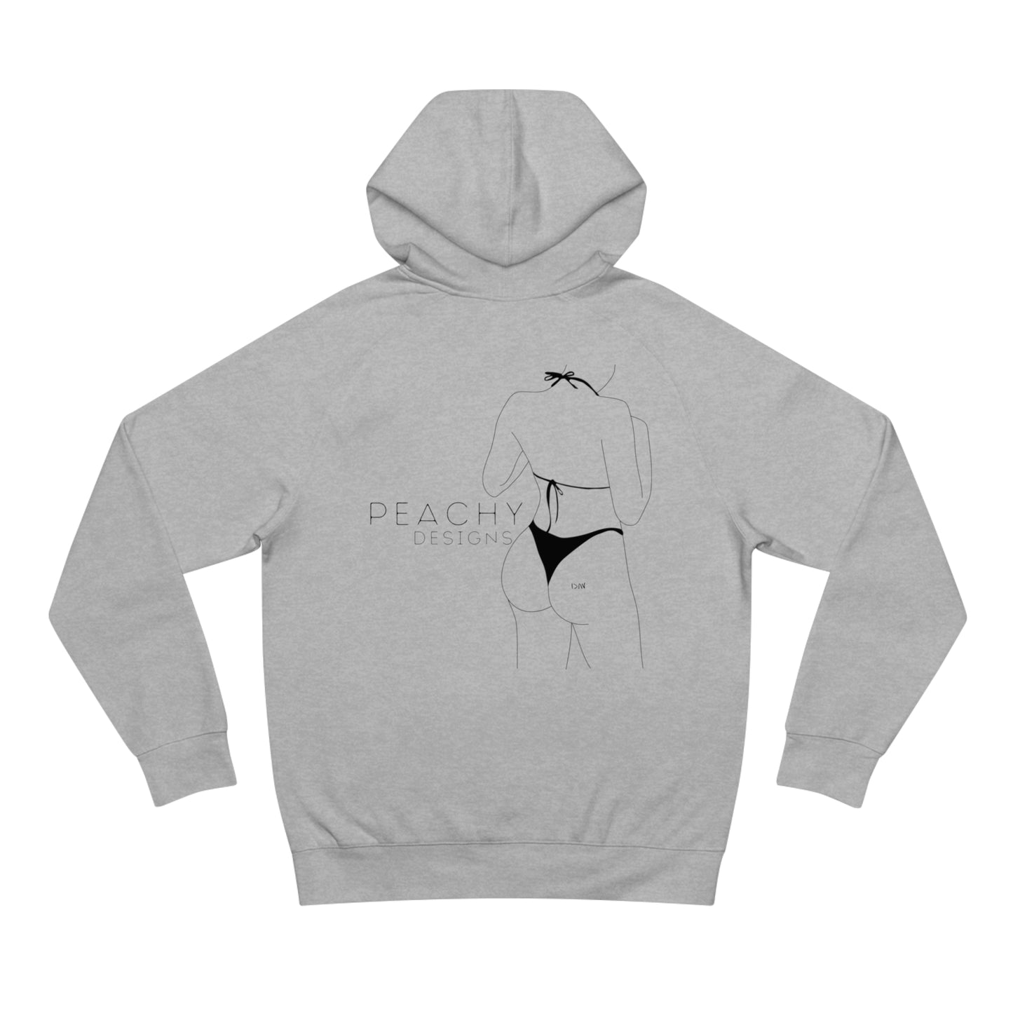 Peachy Designs Peach Unisex Hoodie