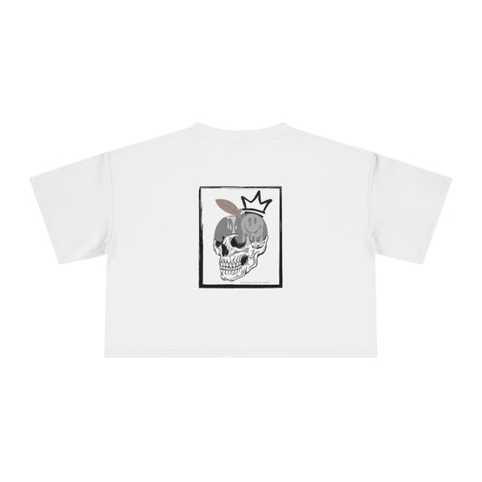 Peaches on my mind Women's Crop Tee