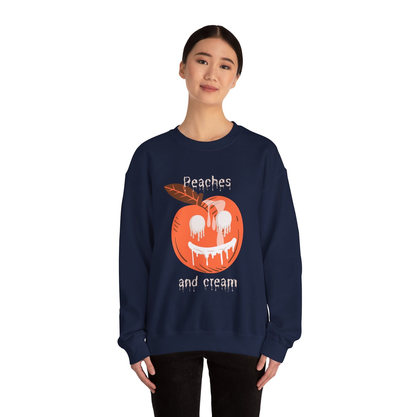 Peaches and cream Crewneck Sweatshirt