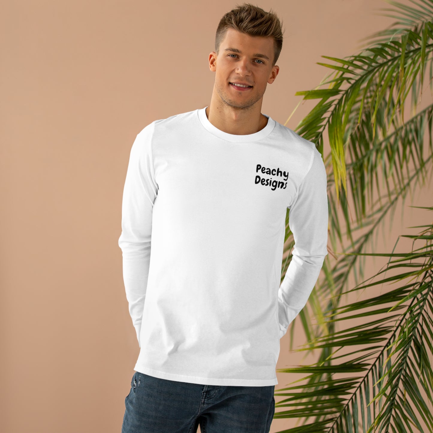 Resting Peach Face Long sleeve Tee