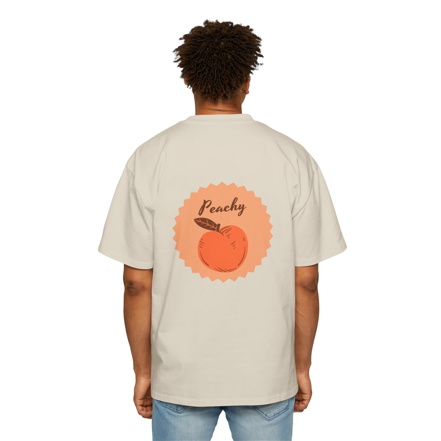 Show me your peach Heavy Oversized Tee