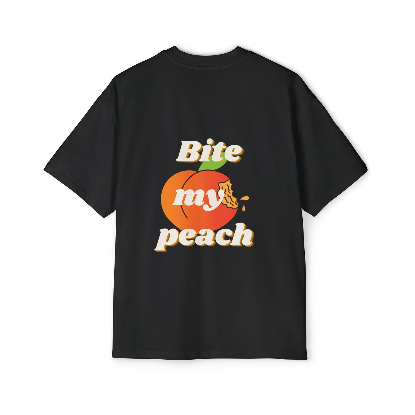 Bite my peach Heavy Oversized Tee