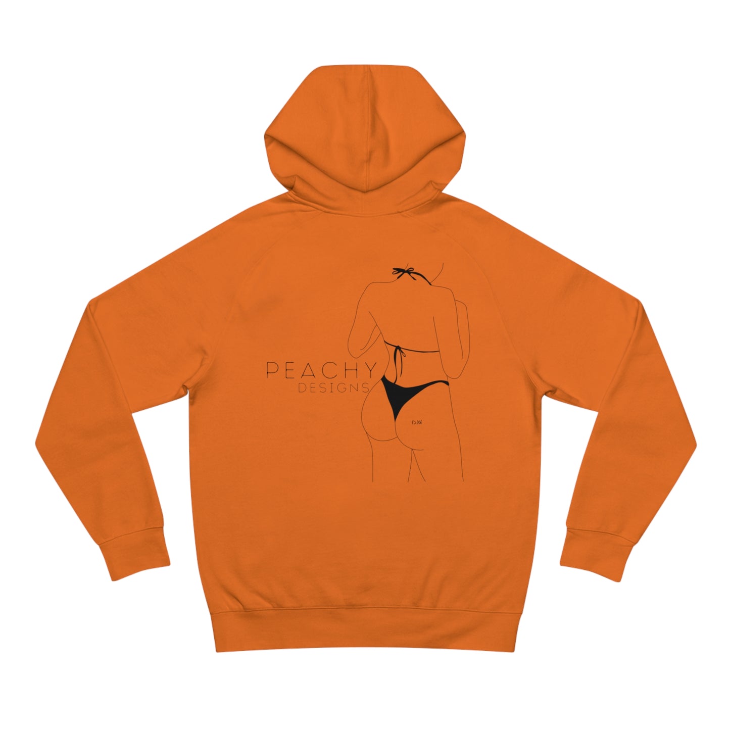 Peachy Designs Peach Unisex Hoodie