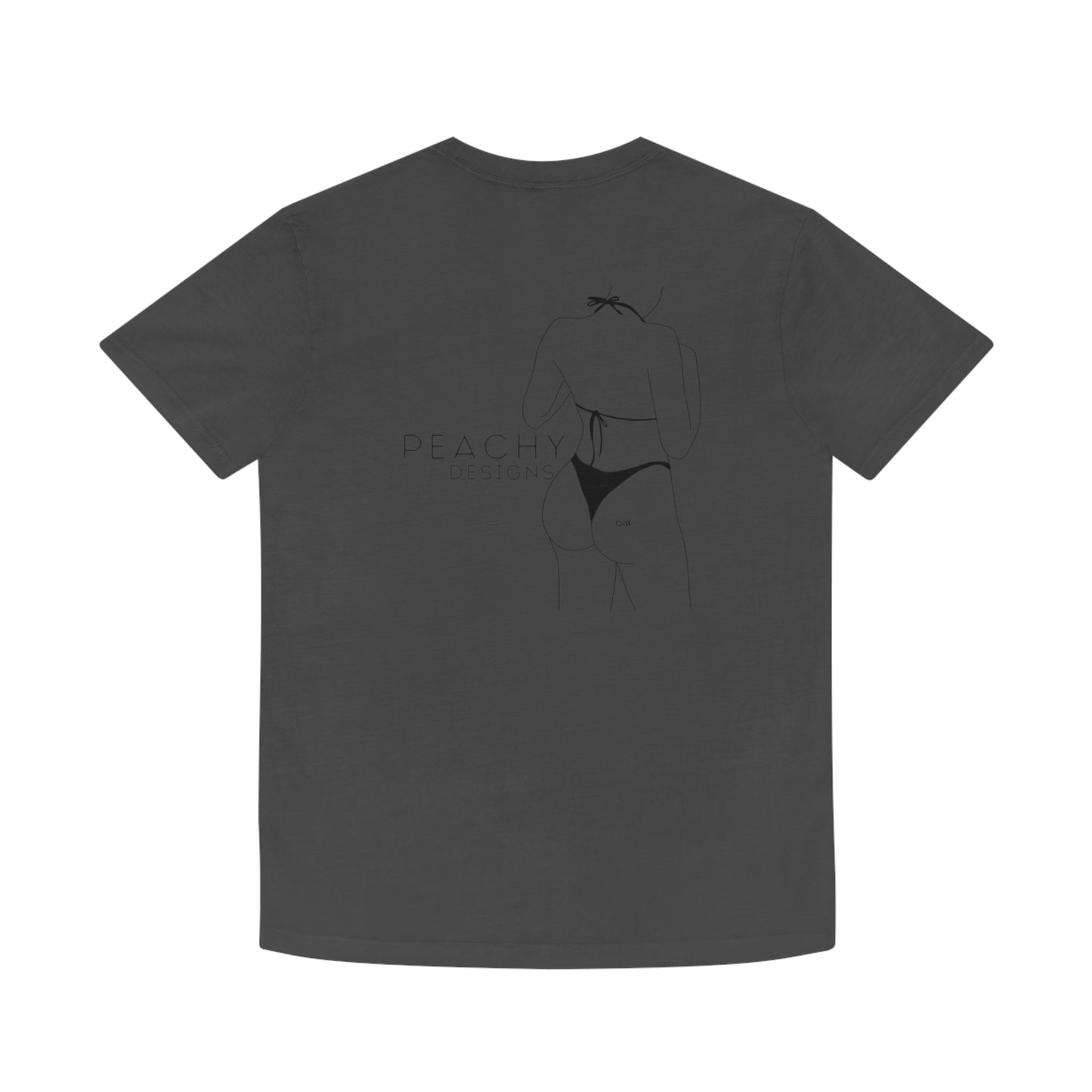 Peachy Designs Peach Faded Shirt