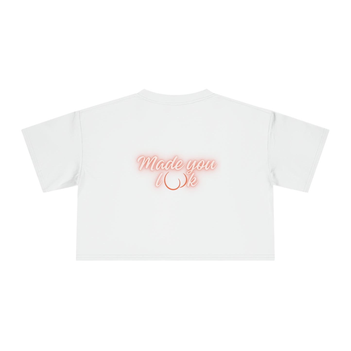 Made you look Women's Crop Tee