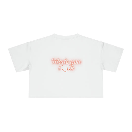 Made you look Women's Crop Tee