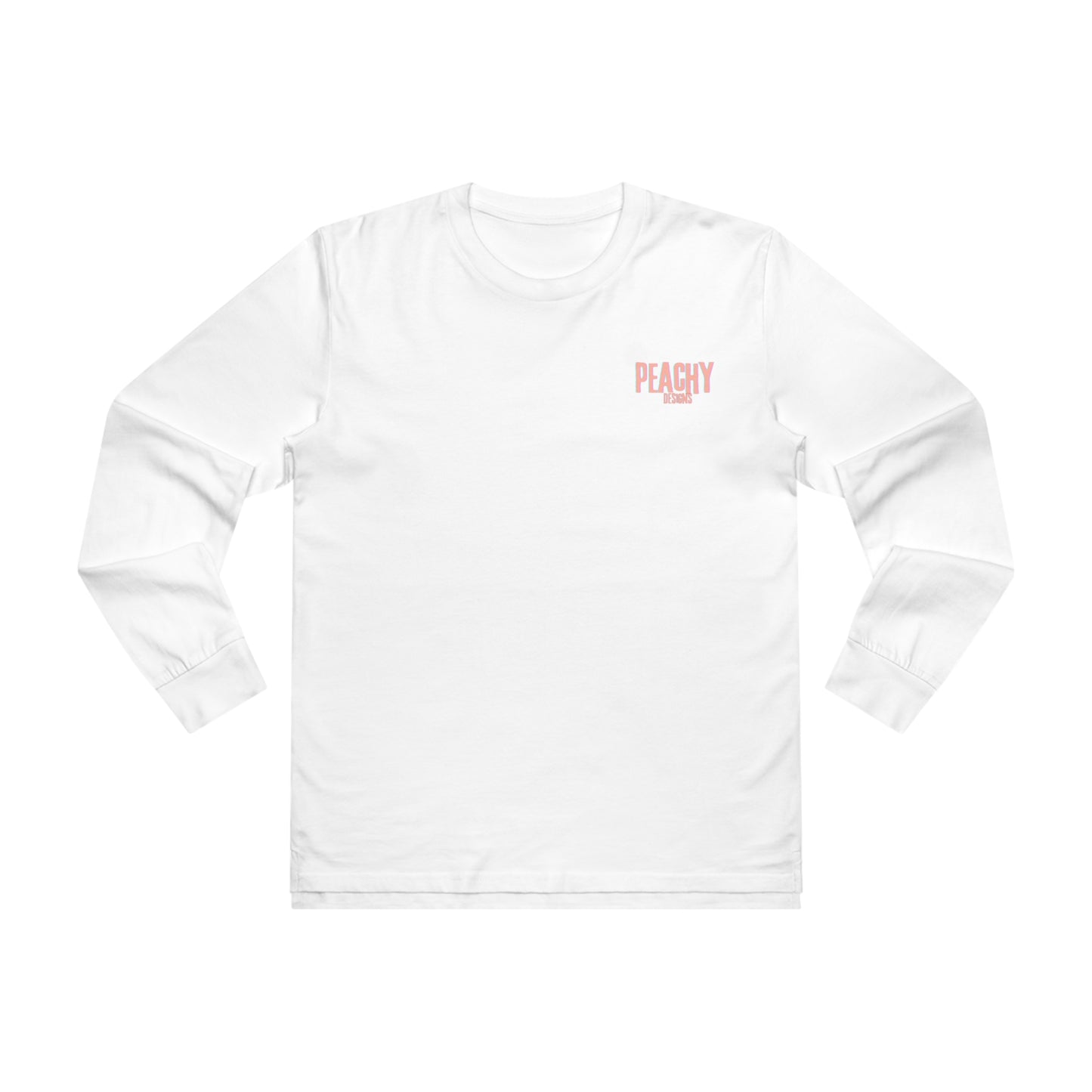 Peachy Designs (Cash Collection) Long sleeve Tee