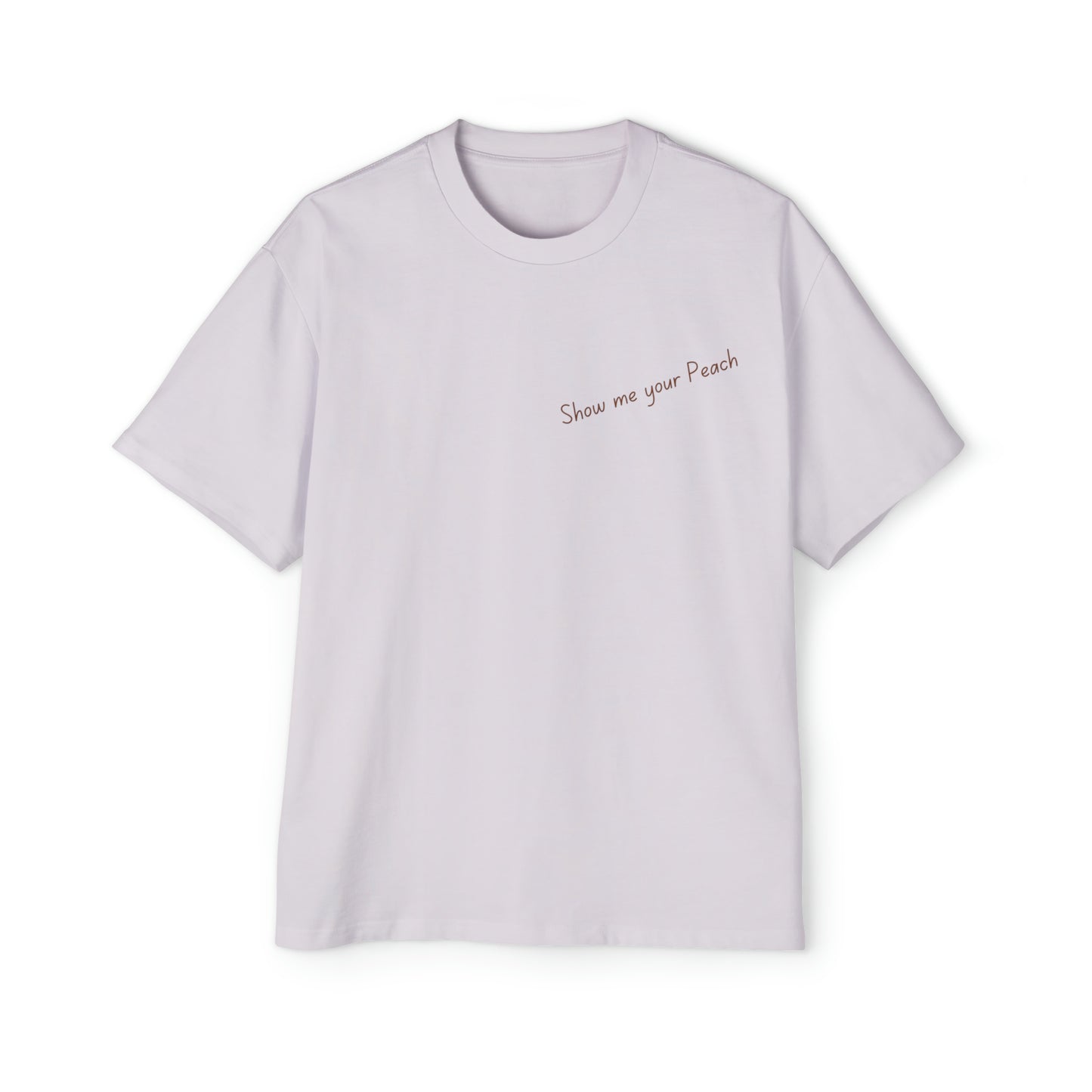 Show me your peach Heavy Oversized Tee