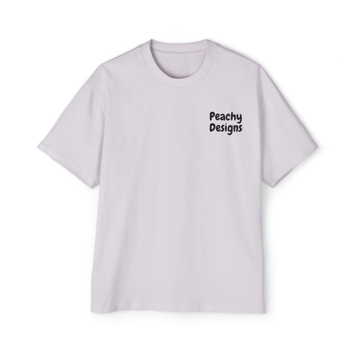 Resting Peach Face Oversized Tee