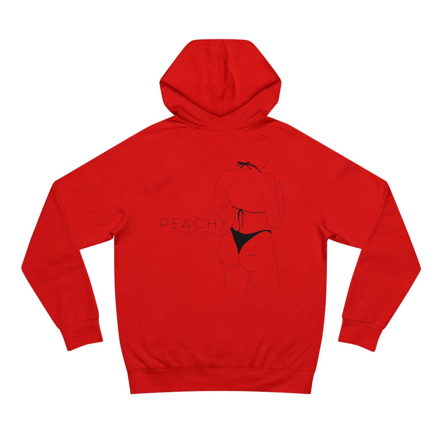 Peachy Designs Peach Unisex Hoodie