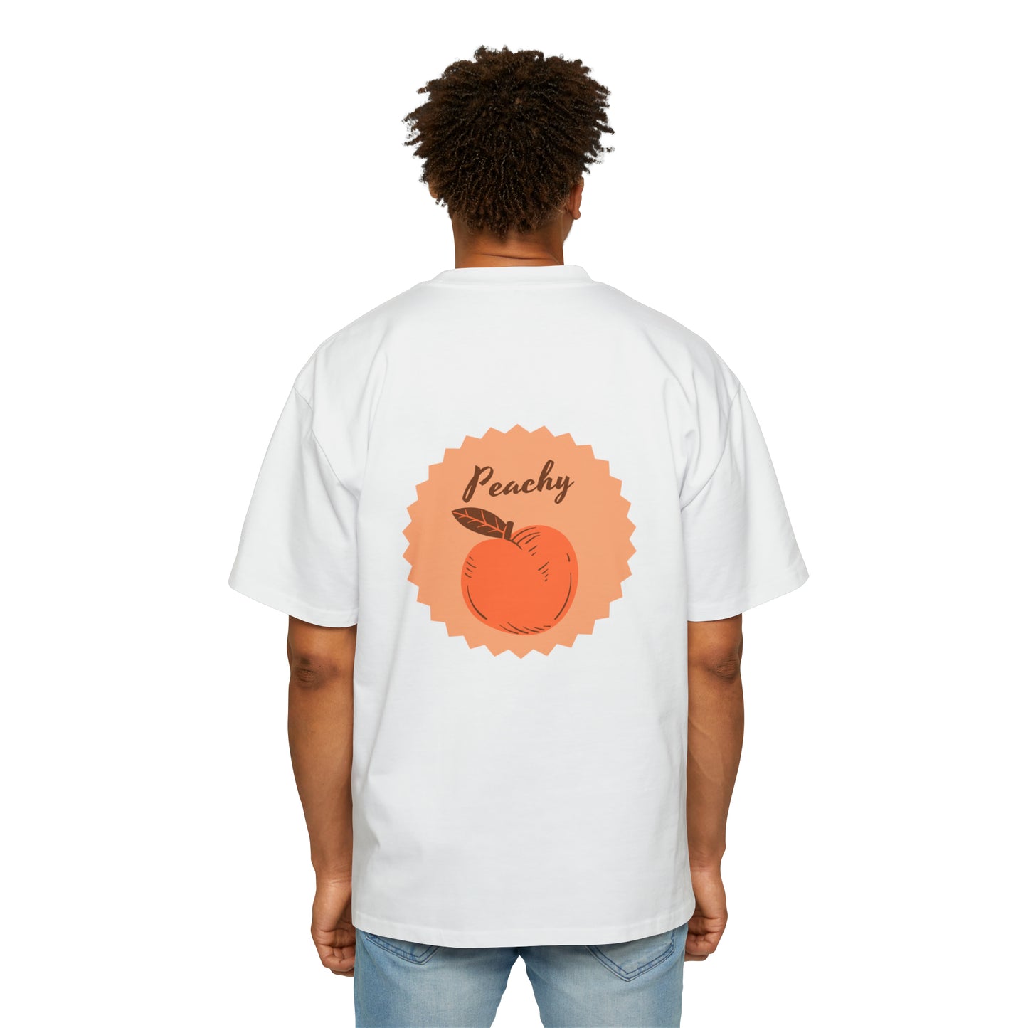 Show me your peach Heavy Oversized Tee