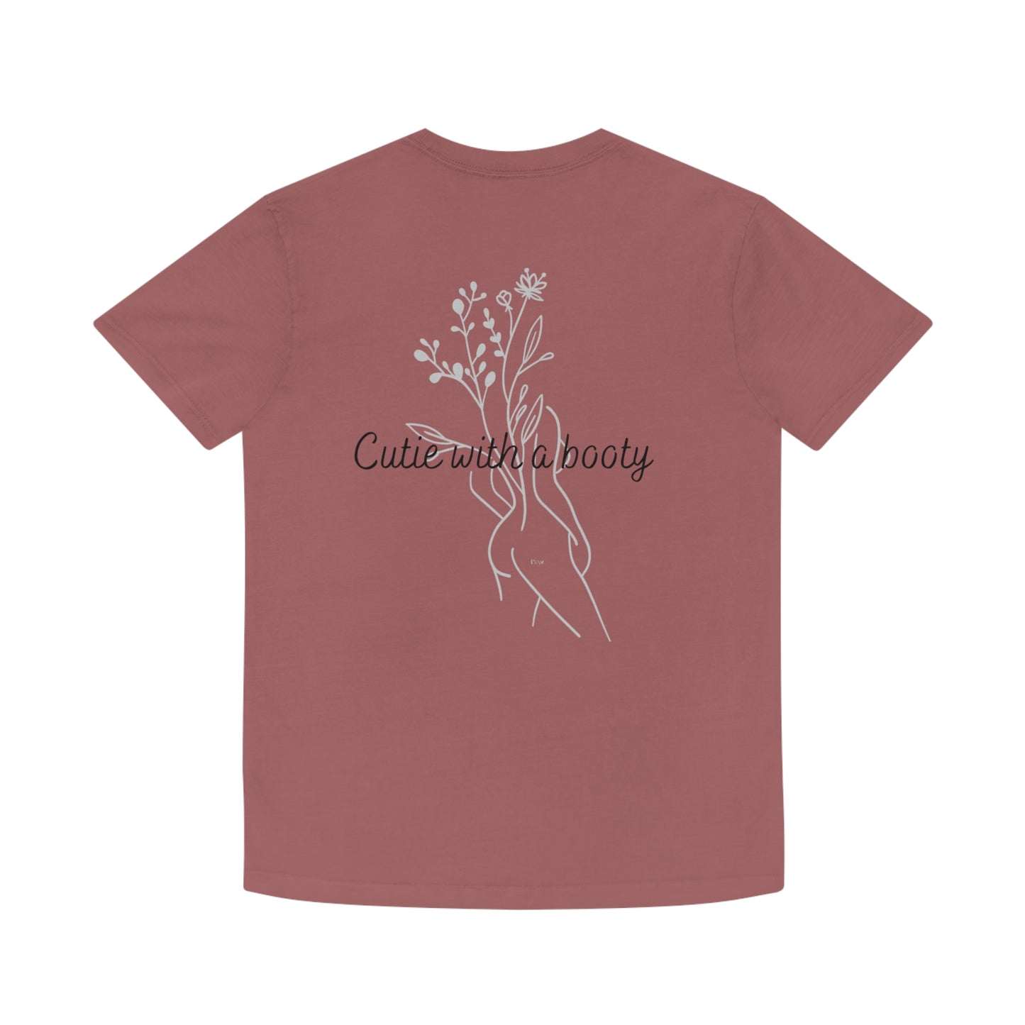 Cutie with a booty Faded Shirt