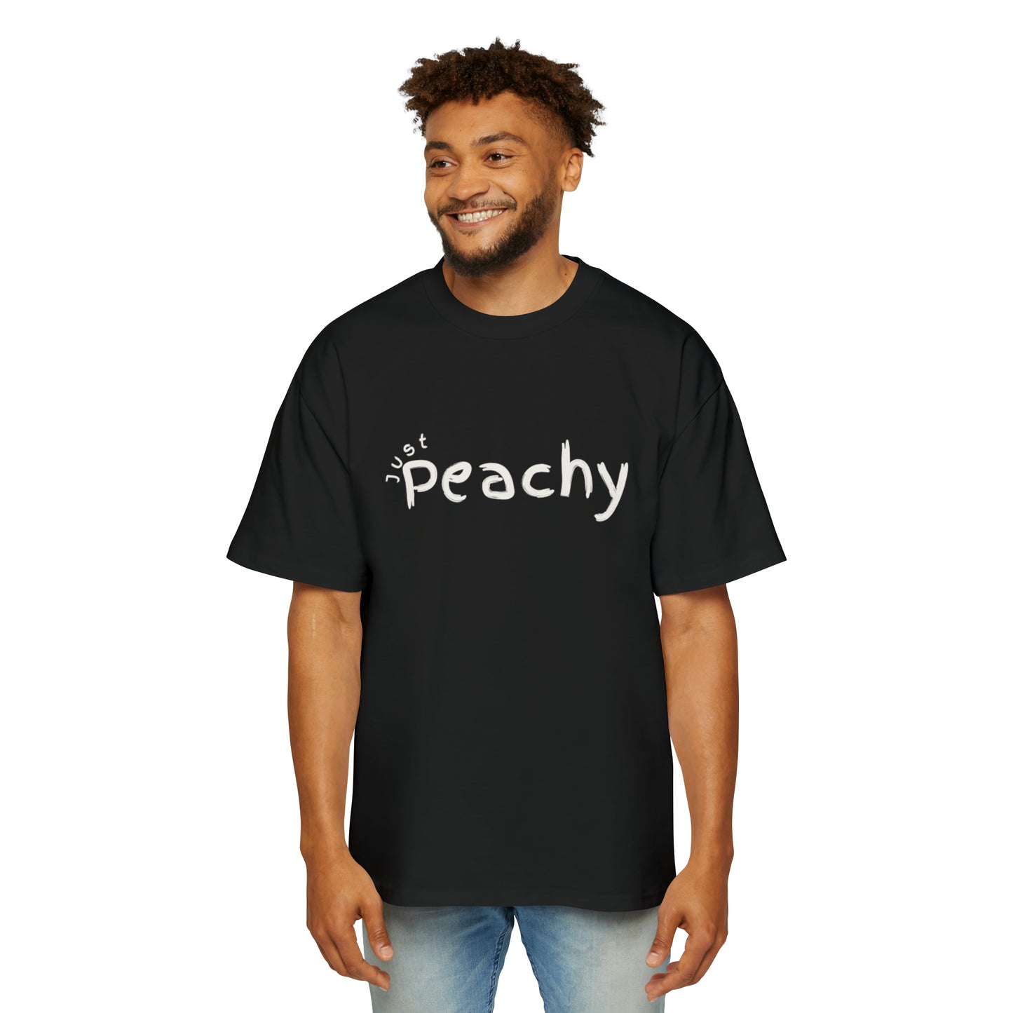 Just peachy Heavy Oversized Tee