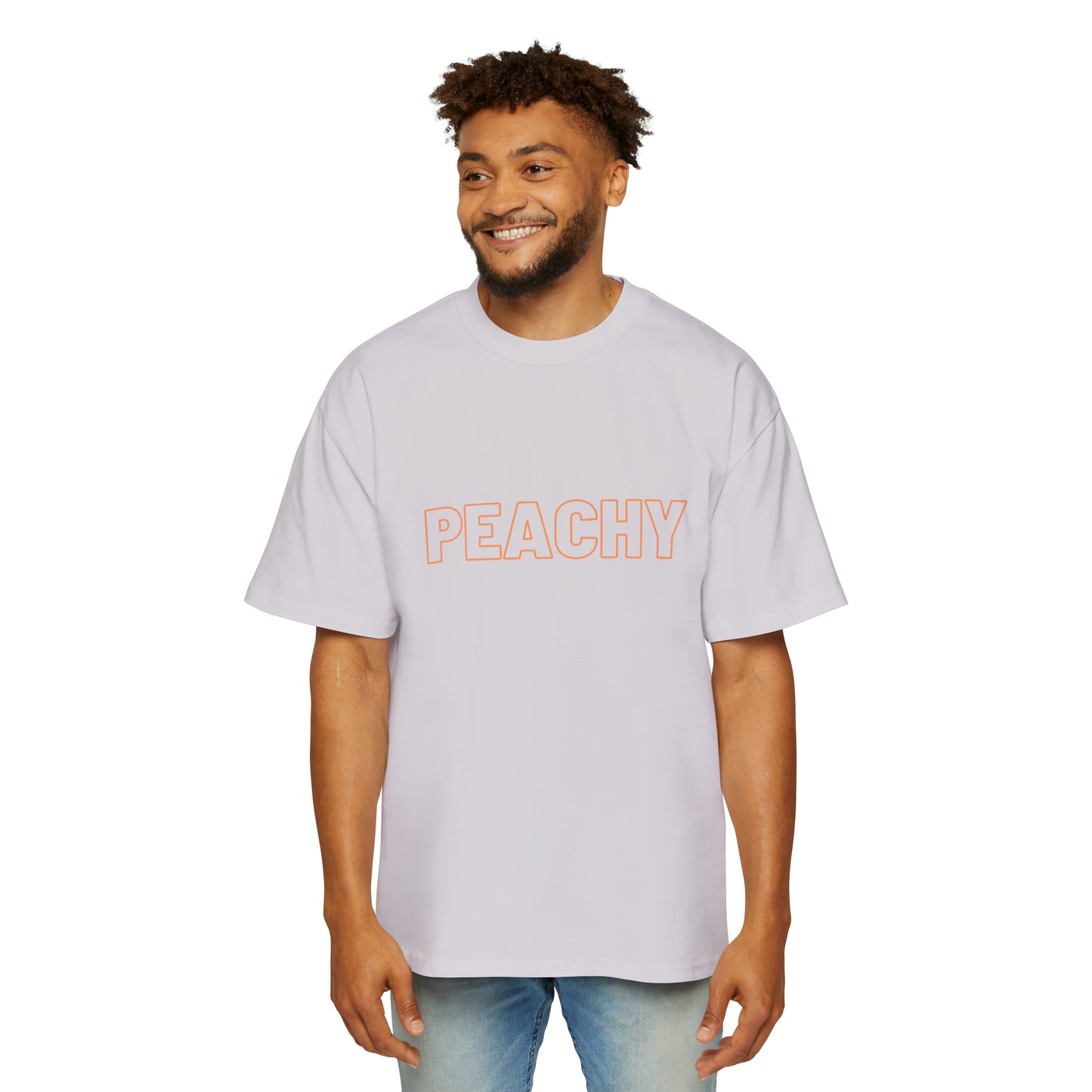 Peachy Heavy Oversized Tee