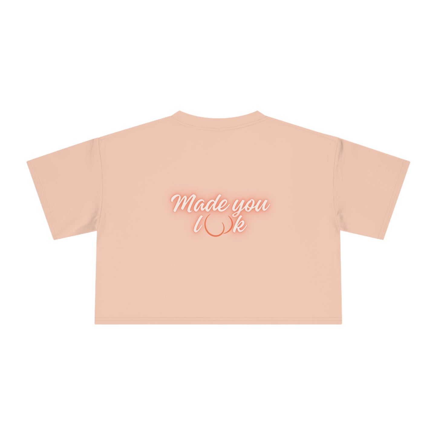Made you look Women's Crop Tee