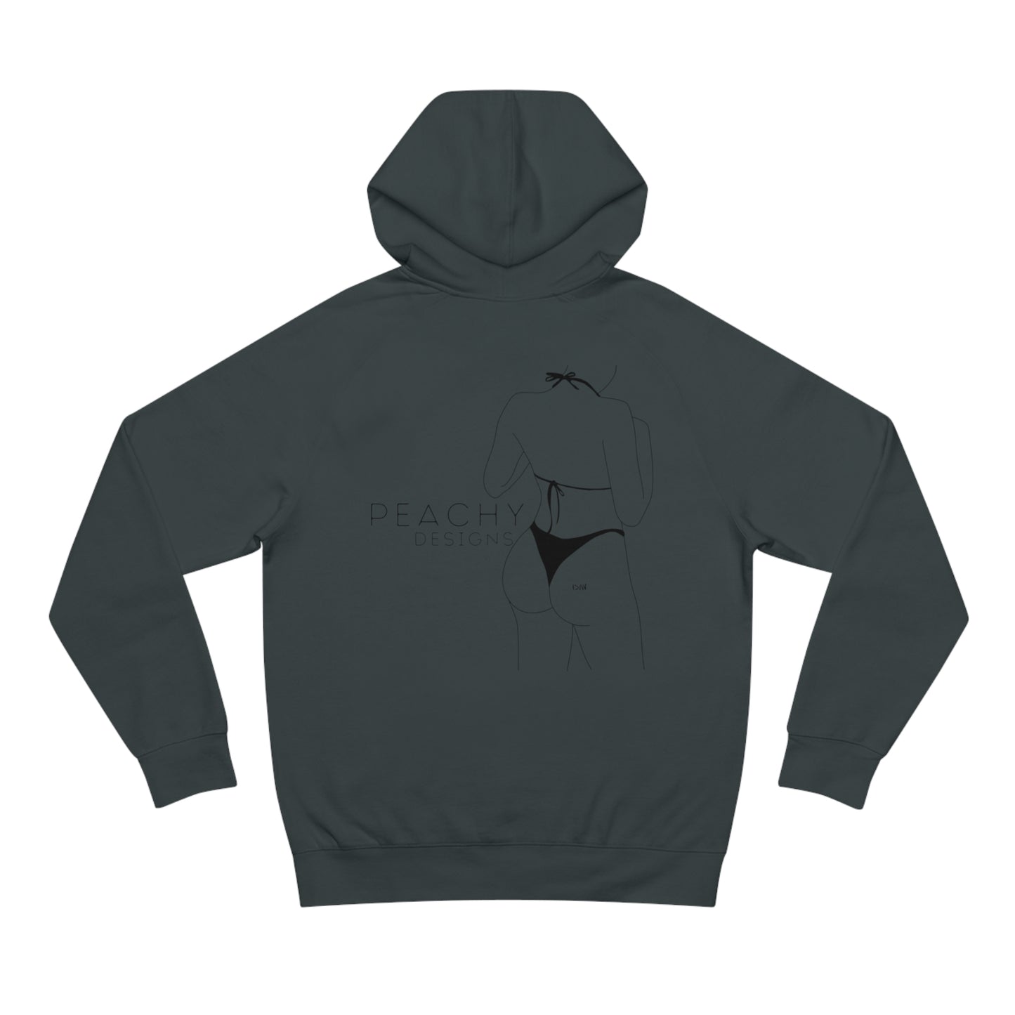 Peachy Designs Peach Unisex Hoodie